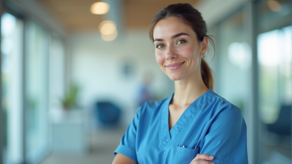 Receptionist checking appointment calendar showing no-show statistics on clinic computer